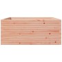 Jardinera madera maciza de abeto Douglas 110x110x49,5 cm