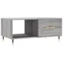 Sonoma-Couchtisch aus grauem Sperrholz, 90 x 50 x 40 cm von vidaXL, Couchtisch - Ref: Foro24-829194, Preis: 61,38 €, Rabatt: %