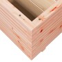 Jardinera madera maciza de abeto Douglas 110x110x49,5 cm