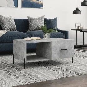 Mesa de centro madera contrachapada gris hormigón 90x50x40 cm de vidaXL, Mesas de centro - Ref: Foro24-829224, Precio: 48,76 ...
