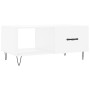 Couchtisch aus weißem Sperrholz, 90 x 50 x 40 cm von vidaXL, Couchtisch - Ref: Foro24-829204, Preis: 47,00 €, Rabatt: %