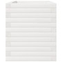 Jardinera madera maciza de pino blanco 70x40x49,5 cm