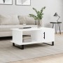 Mesa de centro madera contrachapada blanco 90x50x40 cm de vidaXL, Mesas de centro - Ref: Foro24-829508, Precio: 63,84 €
