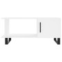 Mesa de centro madera contrachapada blanco 90x50x40 cm de vidaXL, Mesas de centro - Ref: Foro24-829508, Precio: 63,84 €