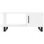 Mesa de centro madera contrachapada blanco 90x50x40 cm de vidaXL, Mesas de centro - Ref: Foro24-829508, Precio: 63,13 €, Desc...