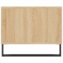 Mesa de centro madera contrachapada roble Sonoma 90x50x40 cm de vidaXL, Mesas de centro - Ref: Foro24-829239, Precio: 64,52 €...