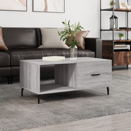 Mesa de centro madera contrachapada gris Sonoma 90x50x40 cm | Foro24.es | Tu tienda online para hogar, jardín y más Foro24.es