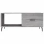 Mesa de centro madera contrachapada gris Sonoma 90x50x40 cm by vidaXL, Coffee table - Ref: Foro24-829234, Price: 50,34 €, Dis...