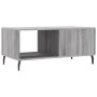 Mesa de centro madera contrachapada gris Sonoma 90x50x40 cm by vidaXL, Coffee table - Ref: Foro24-829234, Price: 50,34 €, Dis...