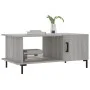 Mesa de centro madera contrachapada gris Sonoma 90x50x40 cm de vidaXL, Mesas de centro - Ref: Foro24-829498, Precio: 47,11 €,...