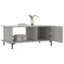 Mesa de centro madera contrachapada gris Sonoma 90x50x40 cm de vidaXL, Mesas de centro - Ref: Foro24-829498, Precio: 47,11 €,...