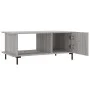 Mesa de centro madera contrachapada gris Sonoma 90x50x40 cm de vidaXL, Mesas de centro - Ref: Foro24-829498, Precio: 47,11 €,...