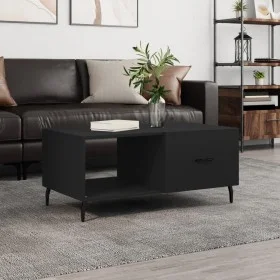 Couchtisch aus Sperrholz schwarz 90x50x40 cm von vidaXL, Couchtisch - Ref: Foro24-829229, Preis: 47,13 €, Rabatt: %