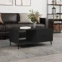 Black plywood coffee table 90x50x40 cm by vidaXL, Coffee table - Ref: Foro24-829229, Price: 47,19 €, Discount: %