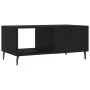 Black plywood coffee table 90x50x40 cm by vidaXL, Coffee table - Ref: Foro24-829229, Price: 47,19 €, Discount: %