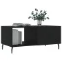 Black plywood coffee table 90x50x40 cm by vidaXL, Coffee table - Ref: Foro24-829229, Price: 47,19 €, Discount: %