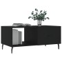 Mesa de centro madera contrachapada negro 90x50x40 cm de vidaXL, Mesas de centro - Ref: Foro24-829229, Precio: 47,23 €, Descu...