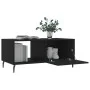 Black plywood coffee table 90x50x40 cm by vidaXL, Coffee table - Ref: Foro24-829229, Price: 47,19 €, Discount: %