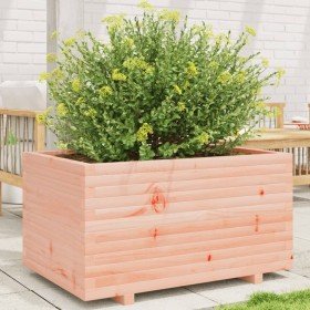 Jardinera madera maciza de abeto Douglas 90x60x49,5 cm