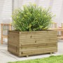 Jardinera madera de pino impregnada 90x60x49,5 cm