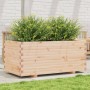 Jardinera madera maciza de pino 110x60x49,5 cm