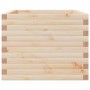 Jardinera madera maciza de pino 110x60x49,5 cm
