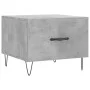 Mesa de centro madera de ingeniería gris hormigón 50x50x40 cm de vidaXL, Mesas de centro - Ref: Foro24-829388, Precio: 37,51 ...