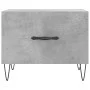 Mesa de centro madera de ingeniería gris hormigón 50x50x40 cm de vidaXL, Mesas de centro - Ref: Foro24-829388, Precio: 37,51 ...
