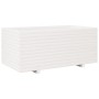 Jardinera madera maciza de pino blanco 110x60x49,5 cm