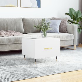 Weißer Couchtisch aus Holzwerkstoff, 50 x 50 x 40 cm von vidaXL, Couchtisch - Ref: Foro24-829348, Preis: 37,91 €, Rabatt: %
