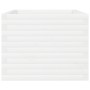 Jardinera madera maciza de pino blanco 110x60x49,5 cm