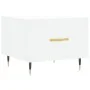 Mesa de centro madera de ingeniería blanca 50x50x40 cm de vidaXL, Mesas de centro - Ref: Foro24-829348, Precio: 37,58 €, Desc...
