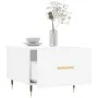 Weißer Couchtisch aus Holzwerkstoff, 50 x 50 x 40 cm von vidaXL, Couchtisch - Ref: Foro24-829348, Preis: 37,61 €, Rabatt: %