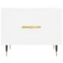 Mesa de centro madera de ingeniería blanca 50x50x40 cm de vidaXL, Mesas de centro - Ref: Foro24-829348, Precio: 37,58 €, Desc...