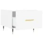 Mesa de centro madera de ingeniería blanca 50x50x40 cm de vidaXL, Mesas de centro - Ref: Foro24-829348, Precio: 37,58 €, Desc...