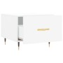 Weißer Couchtisch aus Holzwerkstoff, 50 x 50 x 40 cm von vidaXL, Couchtisch - Ref: Foro24-829348, Preis: 37,91 €, Rabatt: %