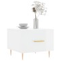 Weiß glänzender Couchtisch aus Holzwerkstoff, 50 x 50 x 40 cm von vidaXL, Couchtisch - Ref: Foro24-829368, Preis: 38,27 €, Ra...
