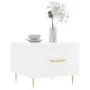 White gloss engineered wood coffee table 50x50x40 cm by vidaXL, Coffee table - Ref: Foro24-829368, Price: 38,27 €, Discount: %