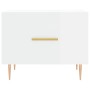 Mesa de centro madera de ingeniería brillo blanco 50x50x40 cm de vidaXL, Mesas de centro - Ref: Foro24-829368, Precio: 38,27 ...