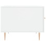 Weiß glänzender Couchtisch aus Holzwerkstoff, 50 x 50 x 40 cm von vidaXL, Couchtisch - Ref: Foro24-829368, Preis: 38,27 €, Ra...