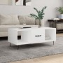 Couchtisch aus weißem Sperrholz, 102 x 50 x 40 cm von vidaXL, Couchtisch - Ref: Foro24-829292, Preis: 49,60 €, Rabatt: %