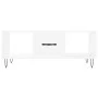 Couchtisch aus weißem Sperrholz, 102 x 50 x 40 cm von vidaXL, Couchtisch - Ref: Foro24-829292, Preis: 49,14 €, Rabatt: %