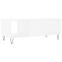 Couchtisch aus weißem Sperrholz, 102 x 50 x 40 cm von vidaXL, Couchtisch - Ref: Foro24-829292, Preis: 49,60 €, Rabatt: %