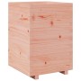 Jardinera madera maciza de abeto Douglas 50x50x72,5 cm