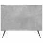 Mesa de centro madera contrachapada gris hormigón 102x50x40 cm de vidaXL, Mesas de centro - Ref: Foro24-829272, Precio: 49,32...