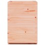 Jardinera madera maciza de abeto Douglas 50x50x72,5 cm