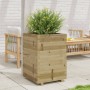 Jardinera madera de pino impregnada 50x50x72,5 cm