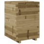 Jardinera madera de pino impregnada 50x50x72,5 cm