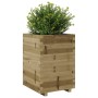 Jardinera madera de pino impregnada 50x50x72,5 cm