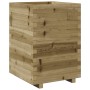 Jardinera madera de pino impregnada 50x50x72,5 cm